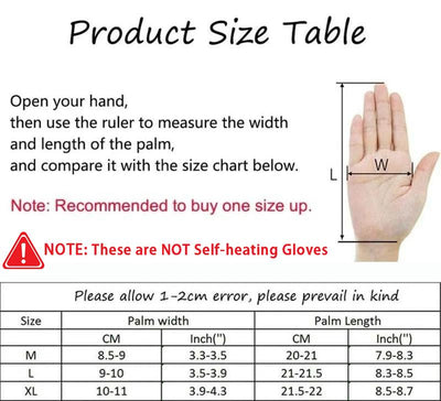 Outdoor Winter Gloves – Touchscreen Windproof Full-Finger