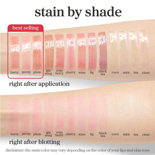 Nooni Hydrating Apple Lip Oil Stain