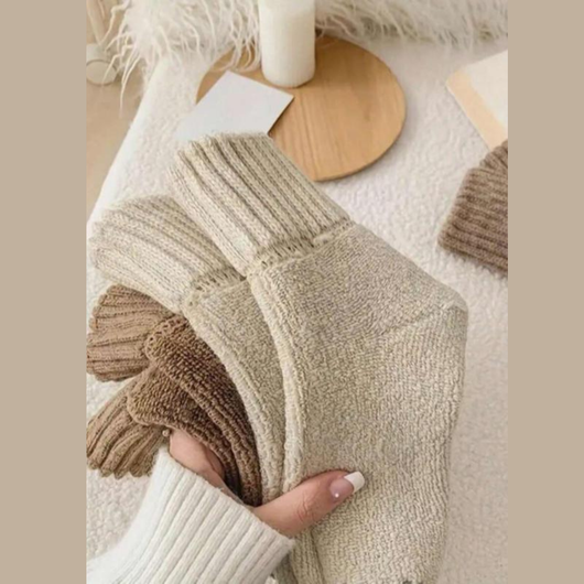 Women’s Comfy Mid-Calf Soft Winter Socks
