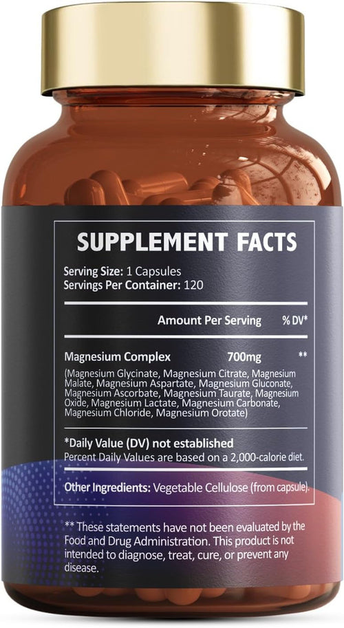 Totaria 12-in-1 Magnesium Complex Capsules