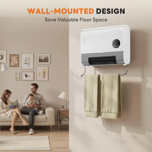 Smart Electric Wall Heater for Indoors