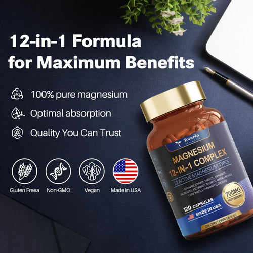Totaria 12-in-1 Magnesium Complex Capsules