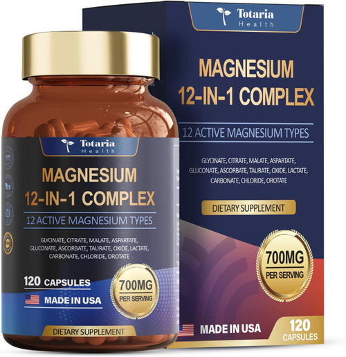 Totaria 12-in-1 Magnesium Complex Capsules