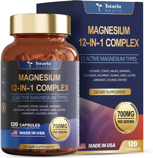 Totaria 12-in-1 Magnesium Complex Capsules