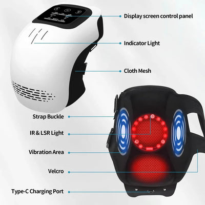 Portable Electric Knee Massager for Pain Relief