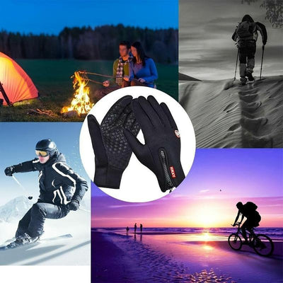 Outdoor Winter Gloves – Touchscreen Windproof Full-Finger