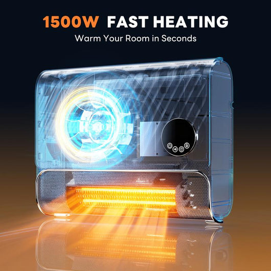 Smart Electric Wall Heater for Indoors