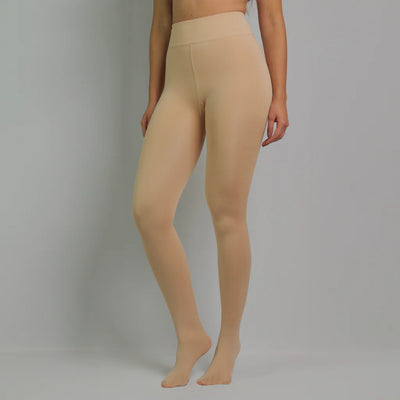 Tournesol Fleece Lined Tights One-Lined Seams