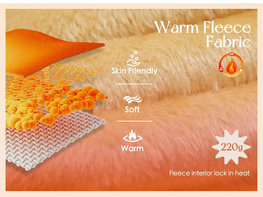 Tournesol Fleece Lined Tights One-Lined Seams