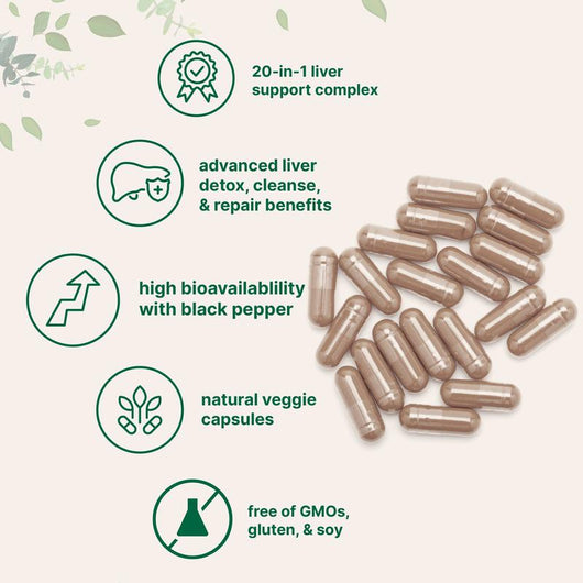 Micro Ingredients Liver Detox Support Complex