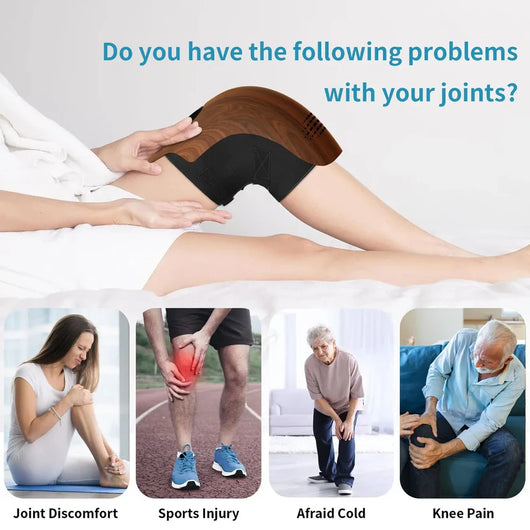 Portable Electric Knee Massager for Pain Relief
