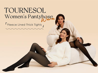 Tournesol Fleece Lined Tights One-Lined Seams
