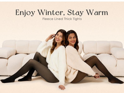 Tournesol Fleece Lined Tights One-Lined Seams