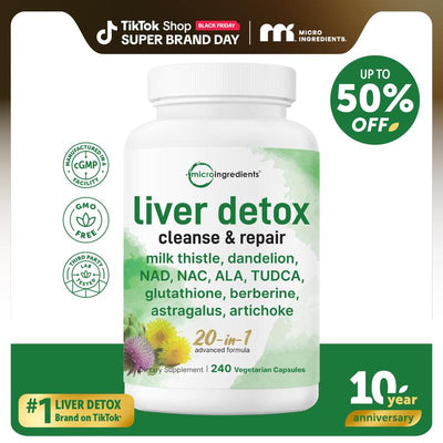 Micro Ingredients Liver Detox Support Complex