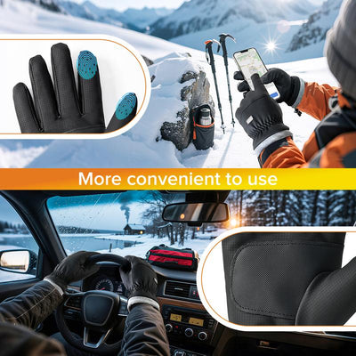 Viyawise Winter Waterproof Gloves – Warm Touchscreen