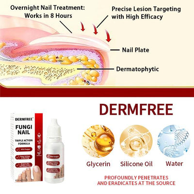 DERMFREE Fungi Nail Triple Action Formula