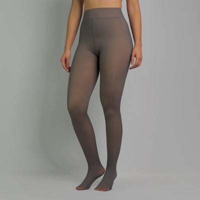 Tournesol Fleece Lined Tights One-Lined Seams