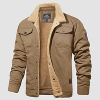 Men's Sherpa Lined Winter Trucker Jacket